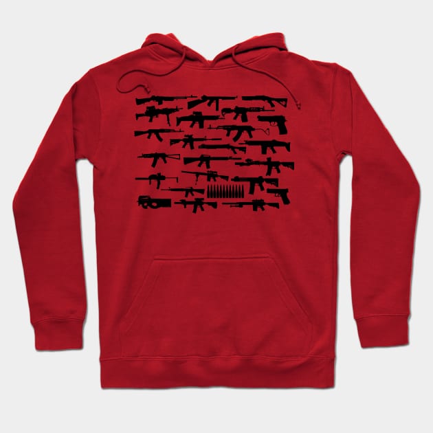 Guns collection set Hoodie by Getmilitaryphotos